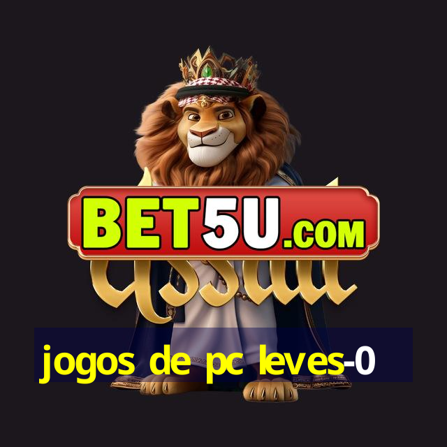 jogos de pc leves